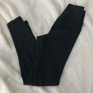 Womens black ribbed, offline by arie leggings